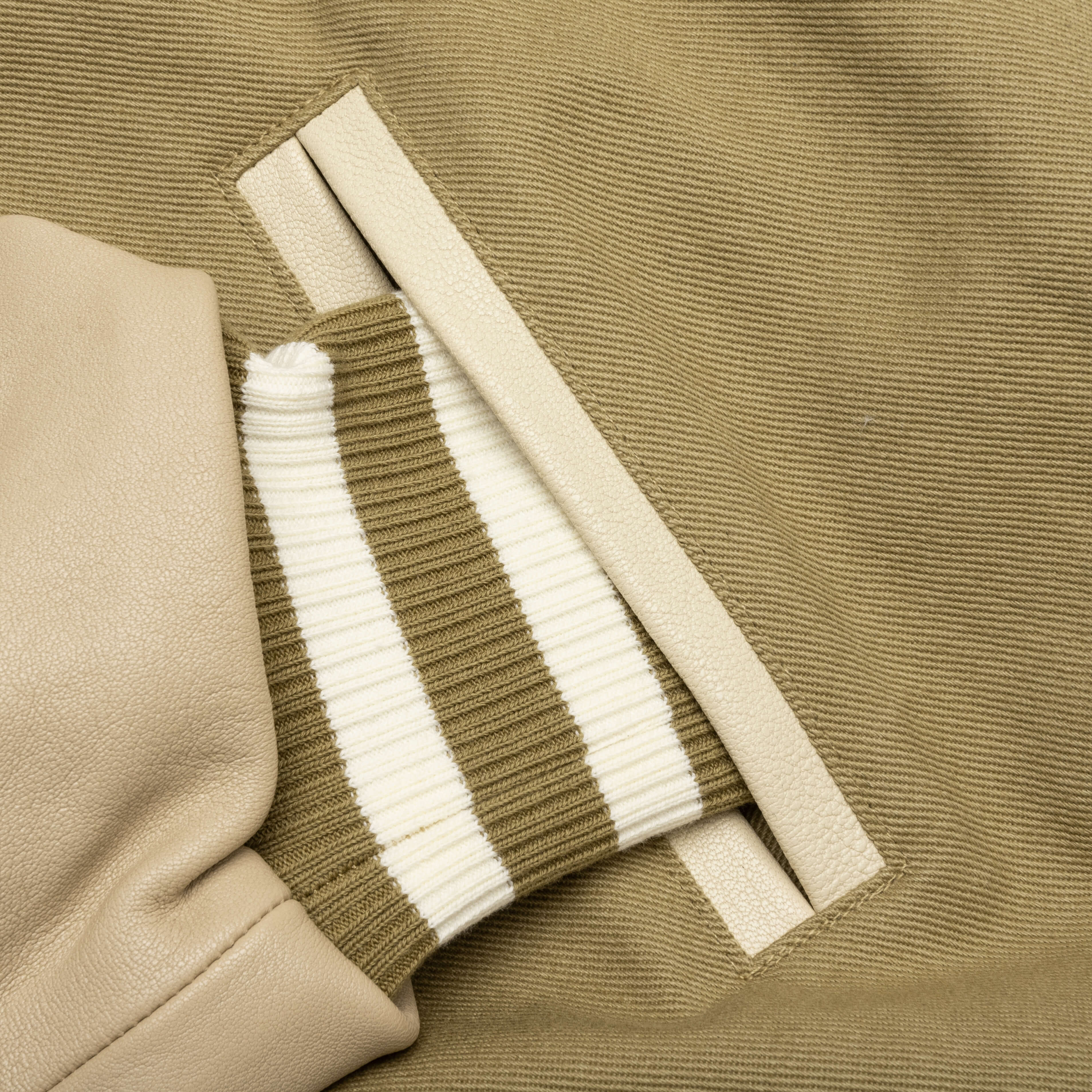 Twill Rhude Boys Bomber - Beige - Image 4