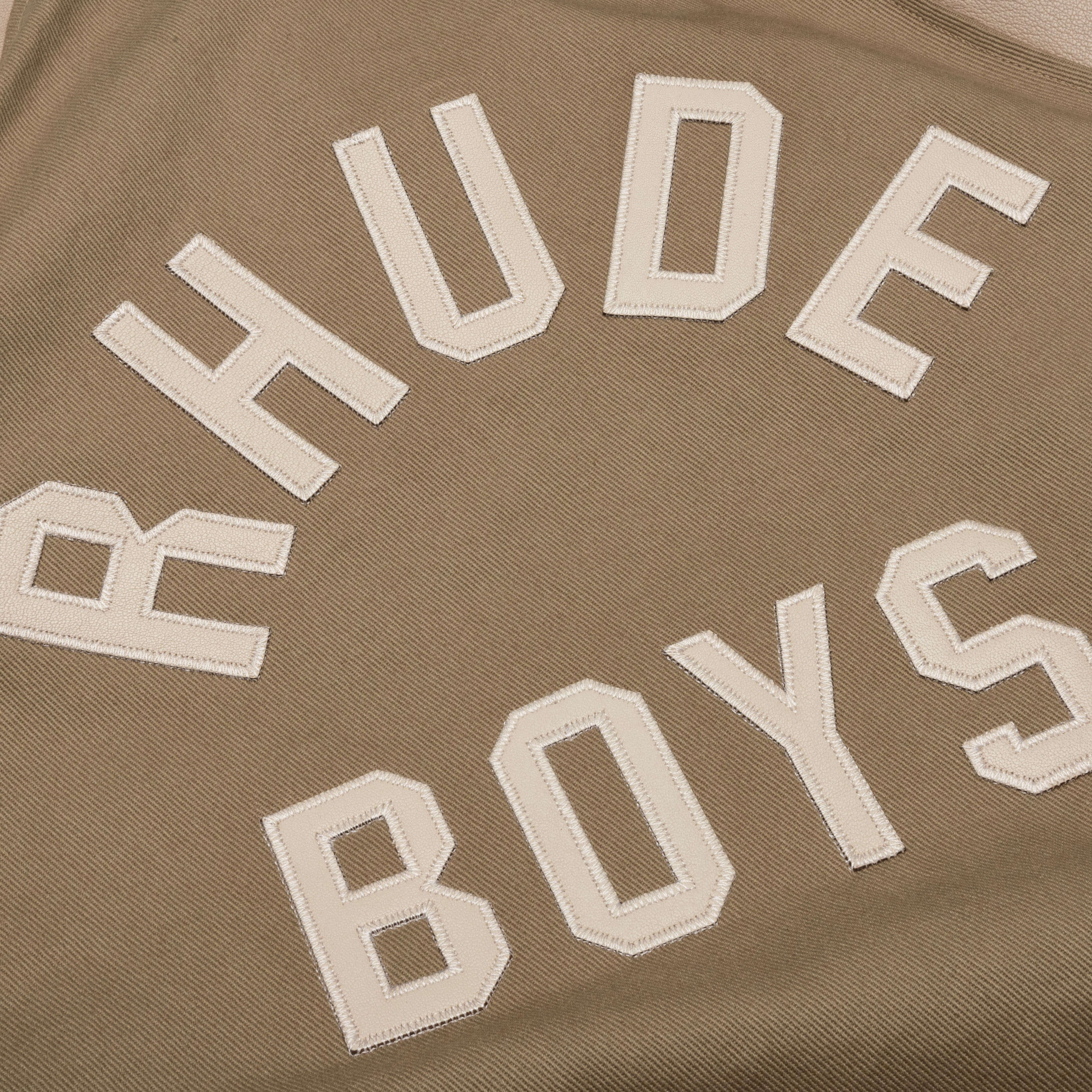 Twill Boys Bomber - Beige - Image 5