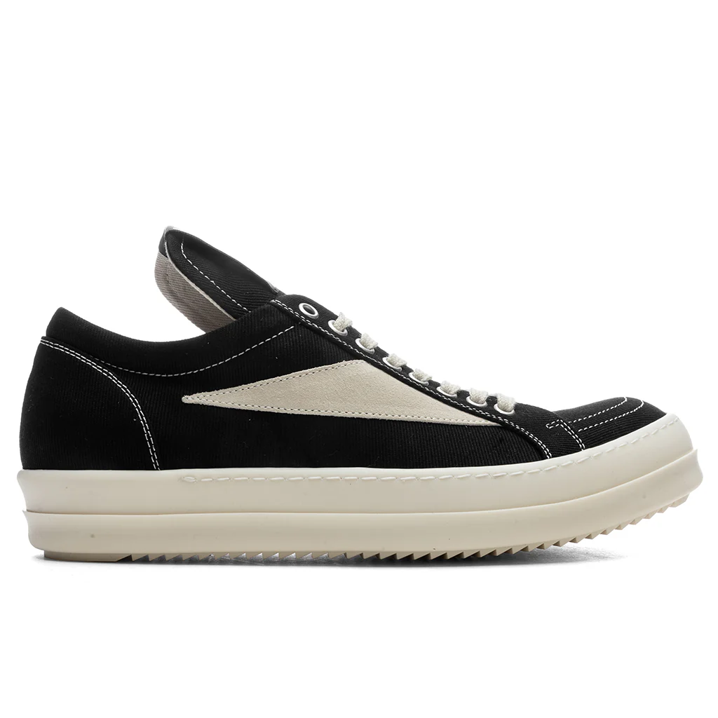 Vintage Denim Sneaks - Black/Milk