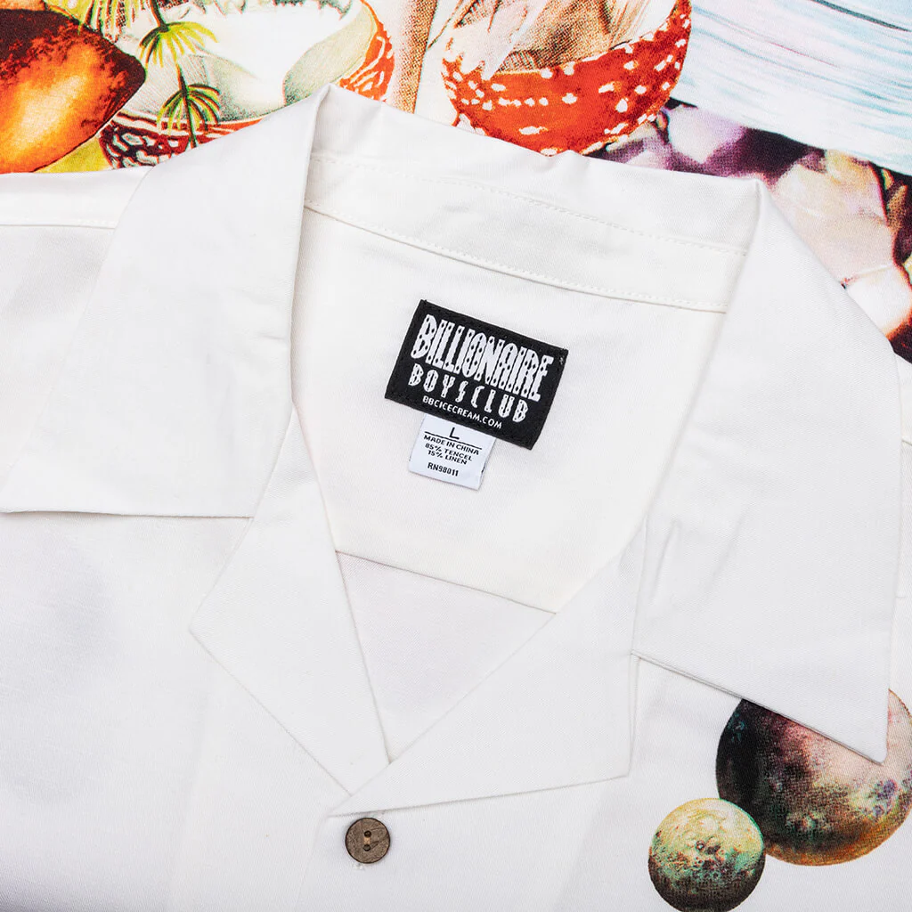 Ripple S/S Woven - White - Image 3