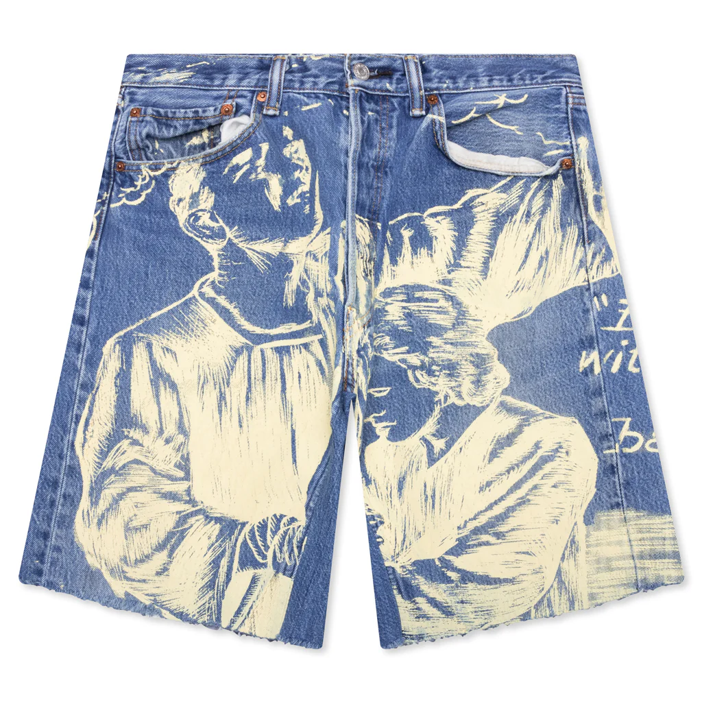 Baptism Short - Indigo