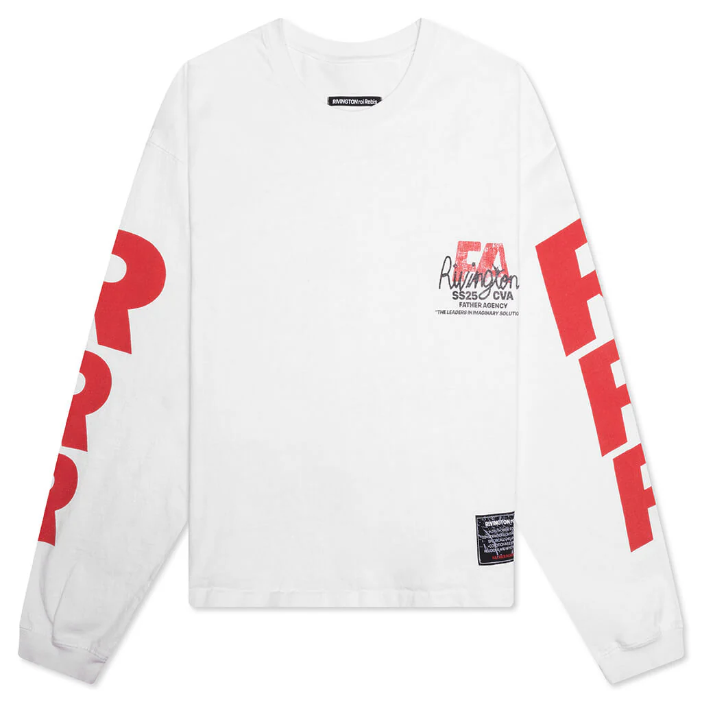 FA-CO L/S Tee #2 - Optic White