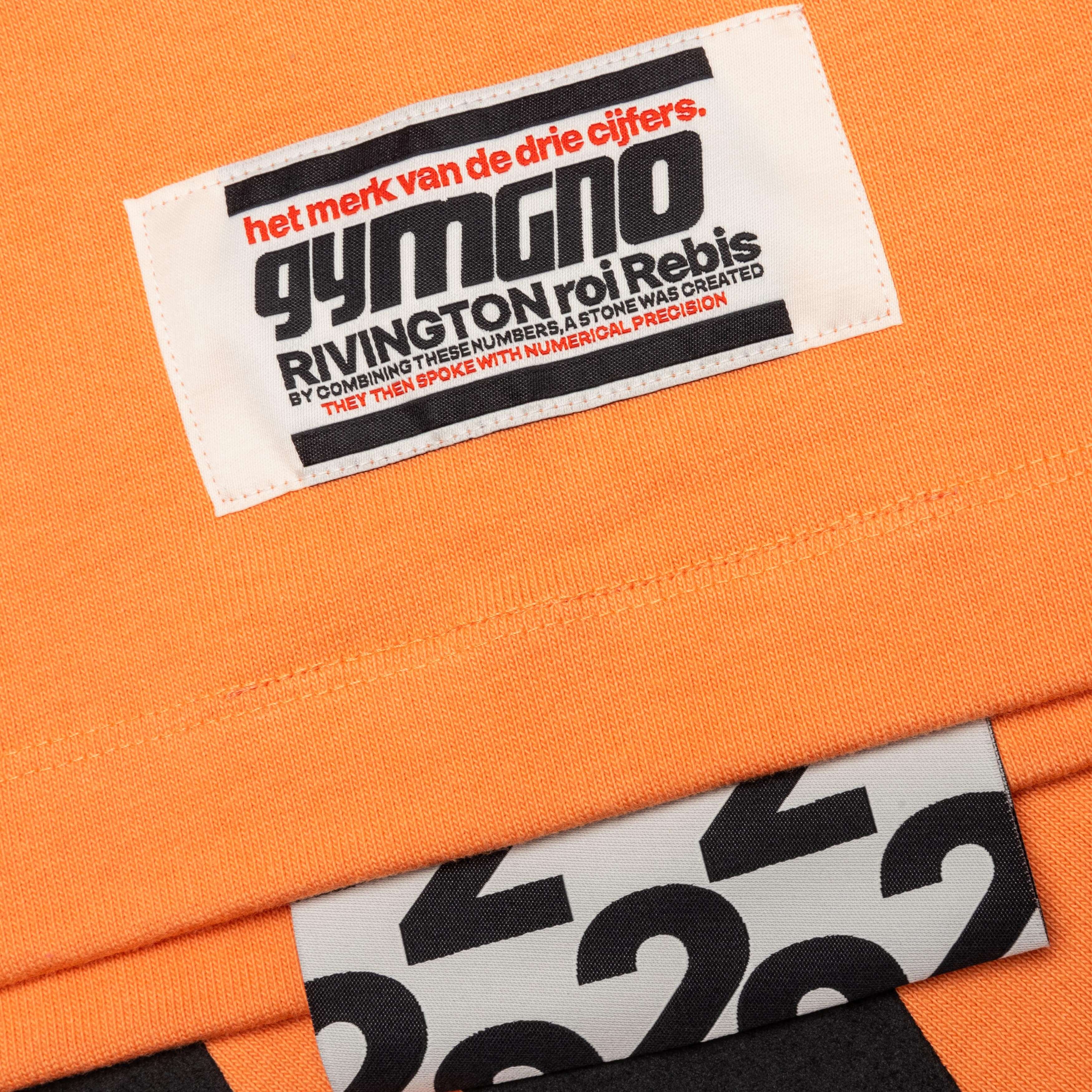 Fasting For Faster S/S Tee - Orange - Image 5