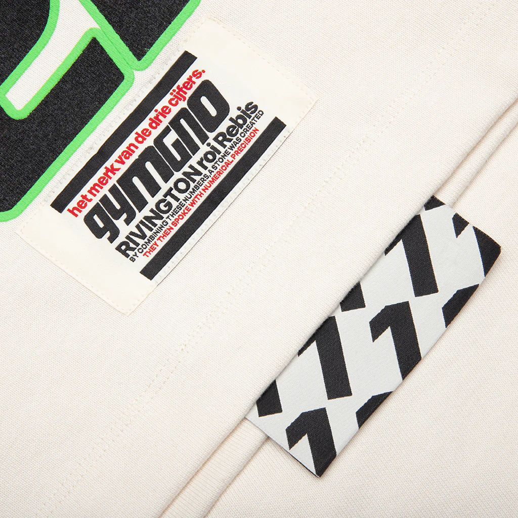Fasting For Faster S/S Tee - Vintage White - Image 5