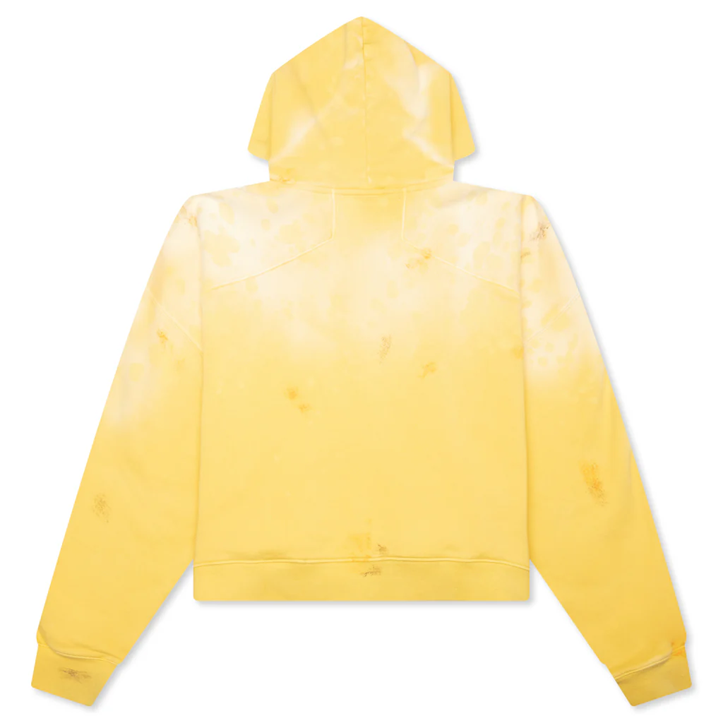 Gym Bag Zip Hoodie - Washed Yellow - Image 2