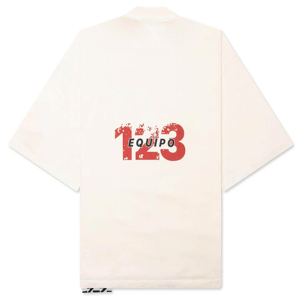 Its Not Faith S/S Tee - Vintage White - Image 2