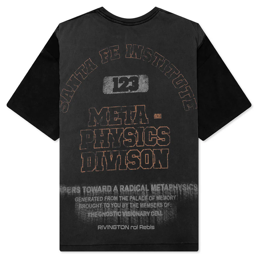 Meta Quad Tee - Faded Black - Image 2