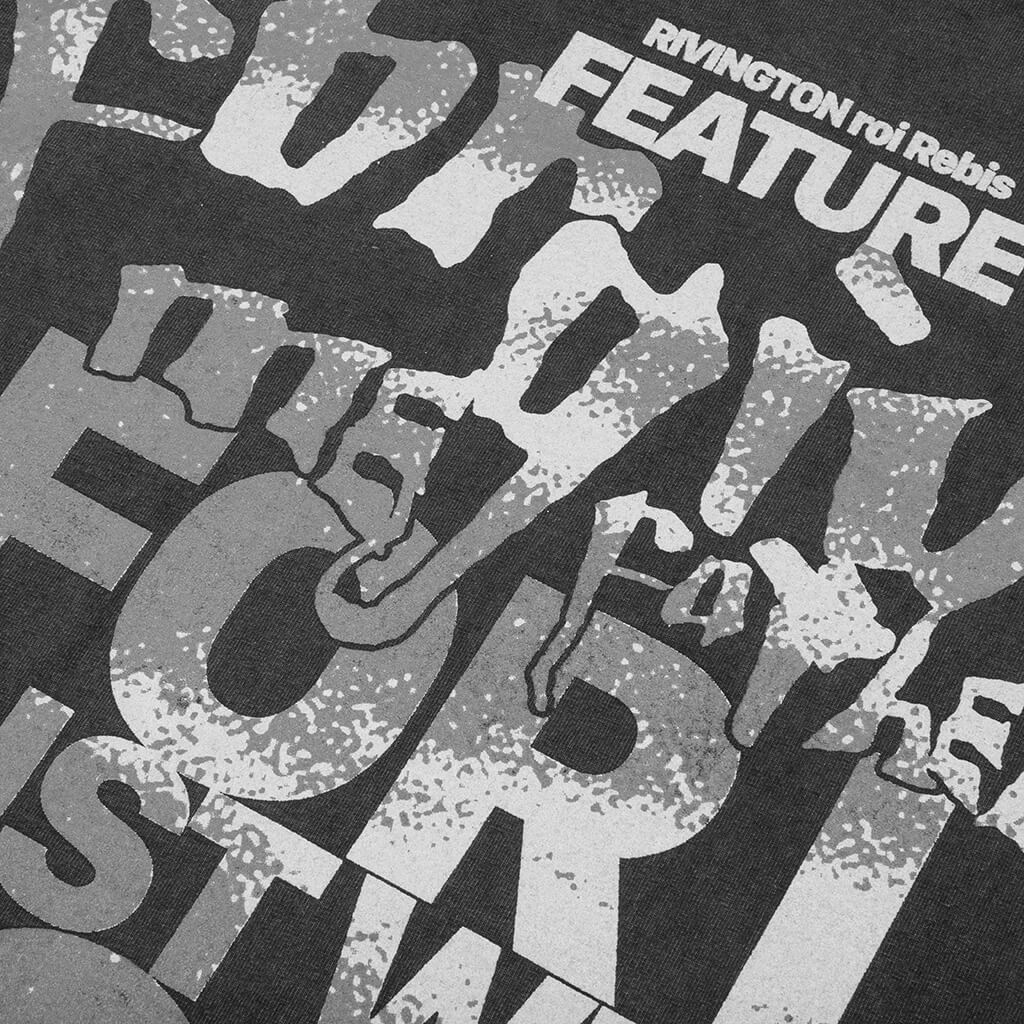 RIVINGTON roi Rebis x Feature I Must Win Tee - Vintage Black - Image 5