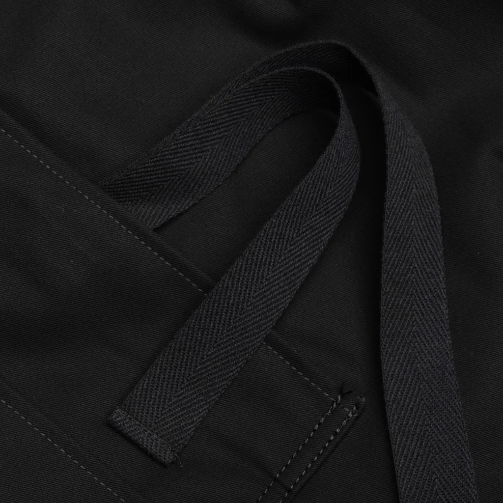 Cotton Twill Pants - Black - Image 4