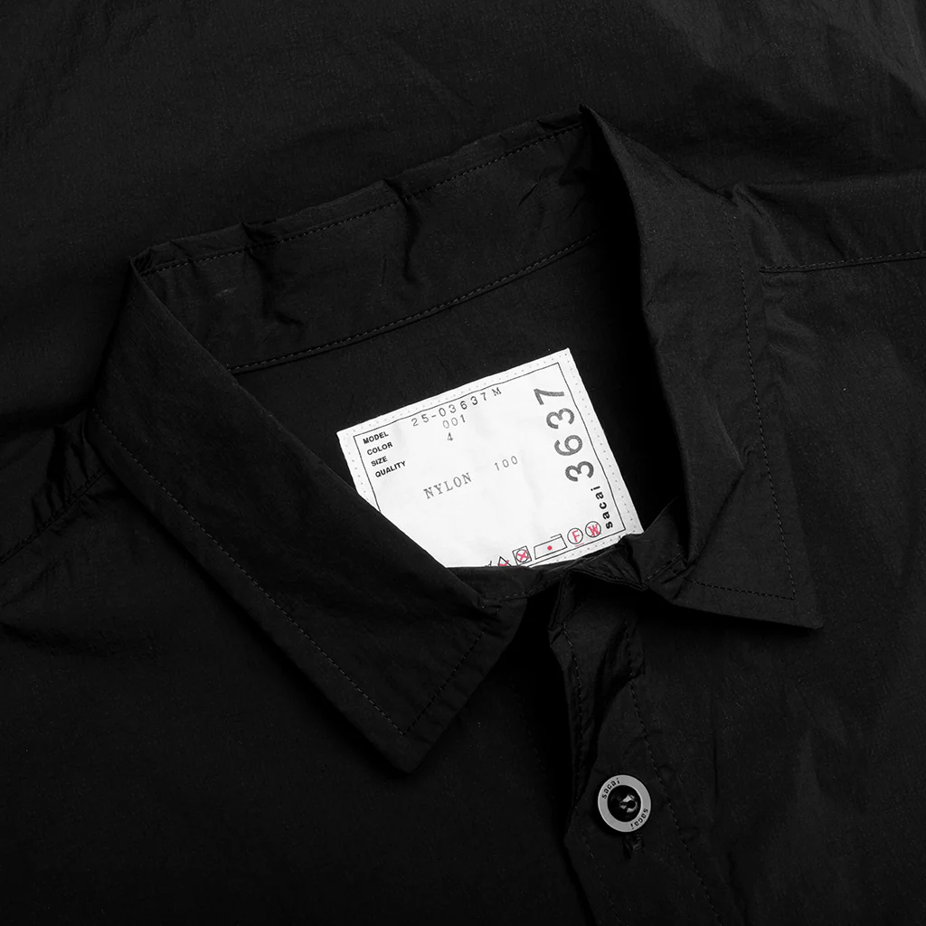 Rip Stop Shirt - Black - Image 3