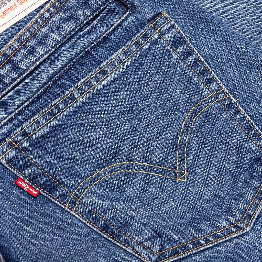 Sacai x Levi's Wide Leg Denim Pants - Blue - Image 3
