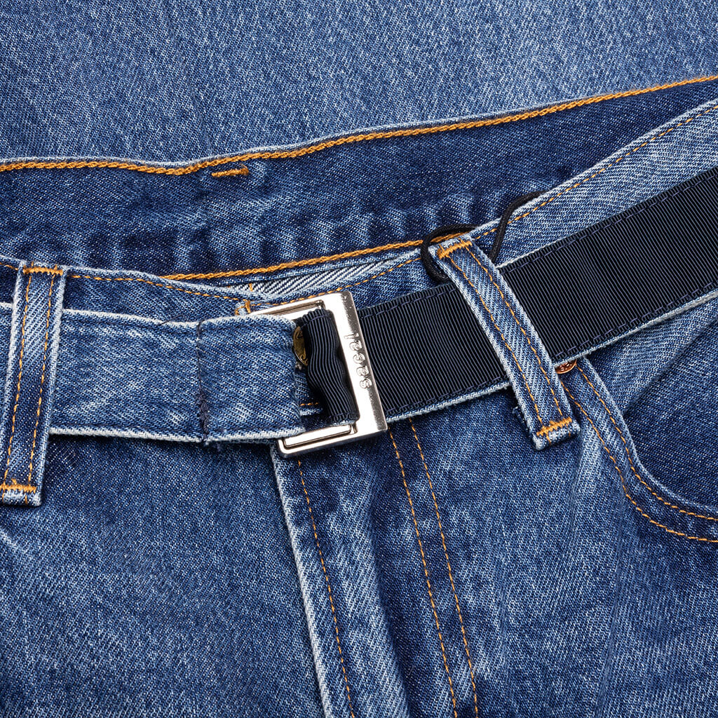 Sacai x Levi's Wide Leg Denim Pants - Blue - Image 4