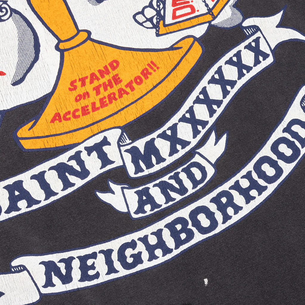 Saint Michael x Neighborhood Mx6 STHD Pray S/S Shirt - Black - Image 4