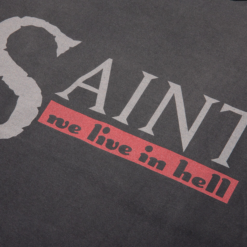 We Live Hell Tee - Black - Image 3