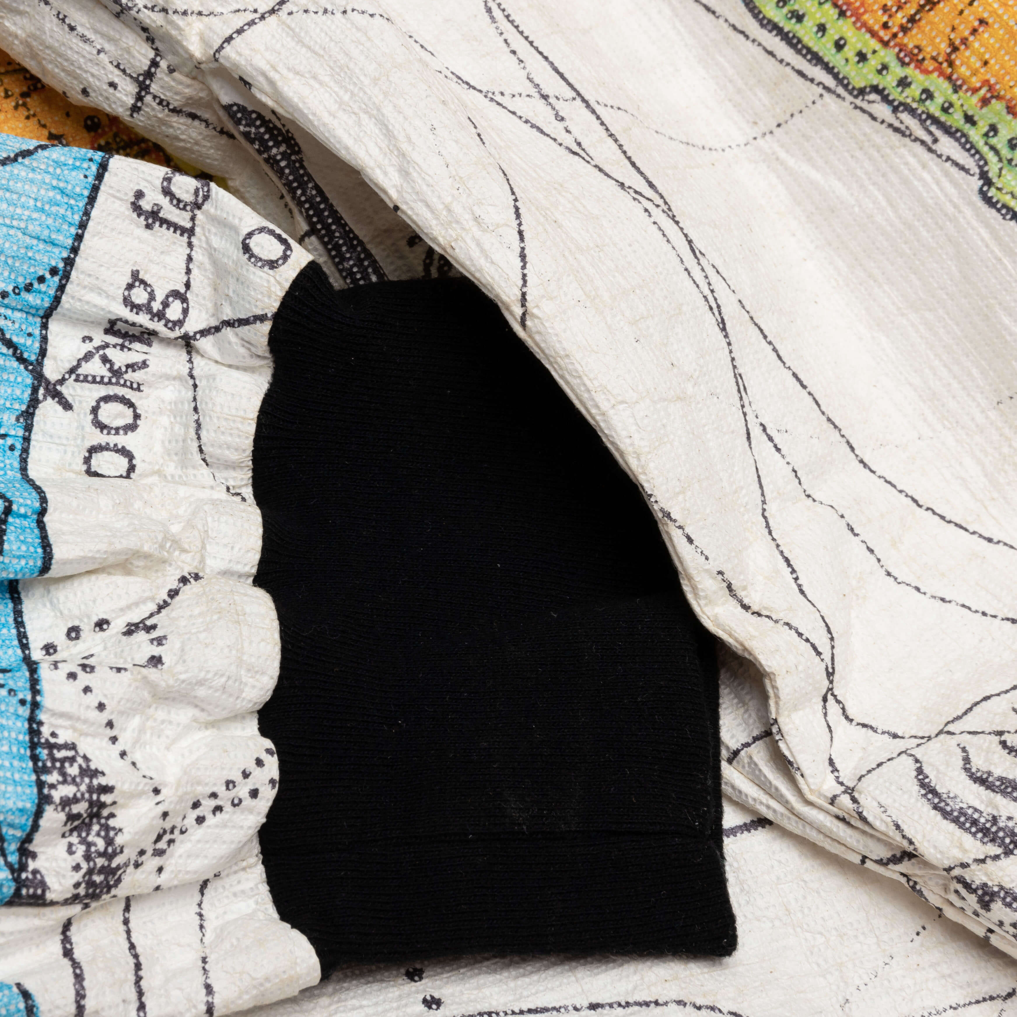 Saint Michael x Dr. Woo World Map Jacket - White - Image 4