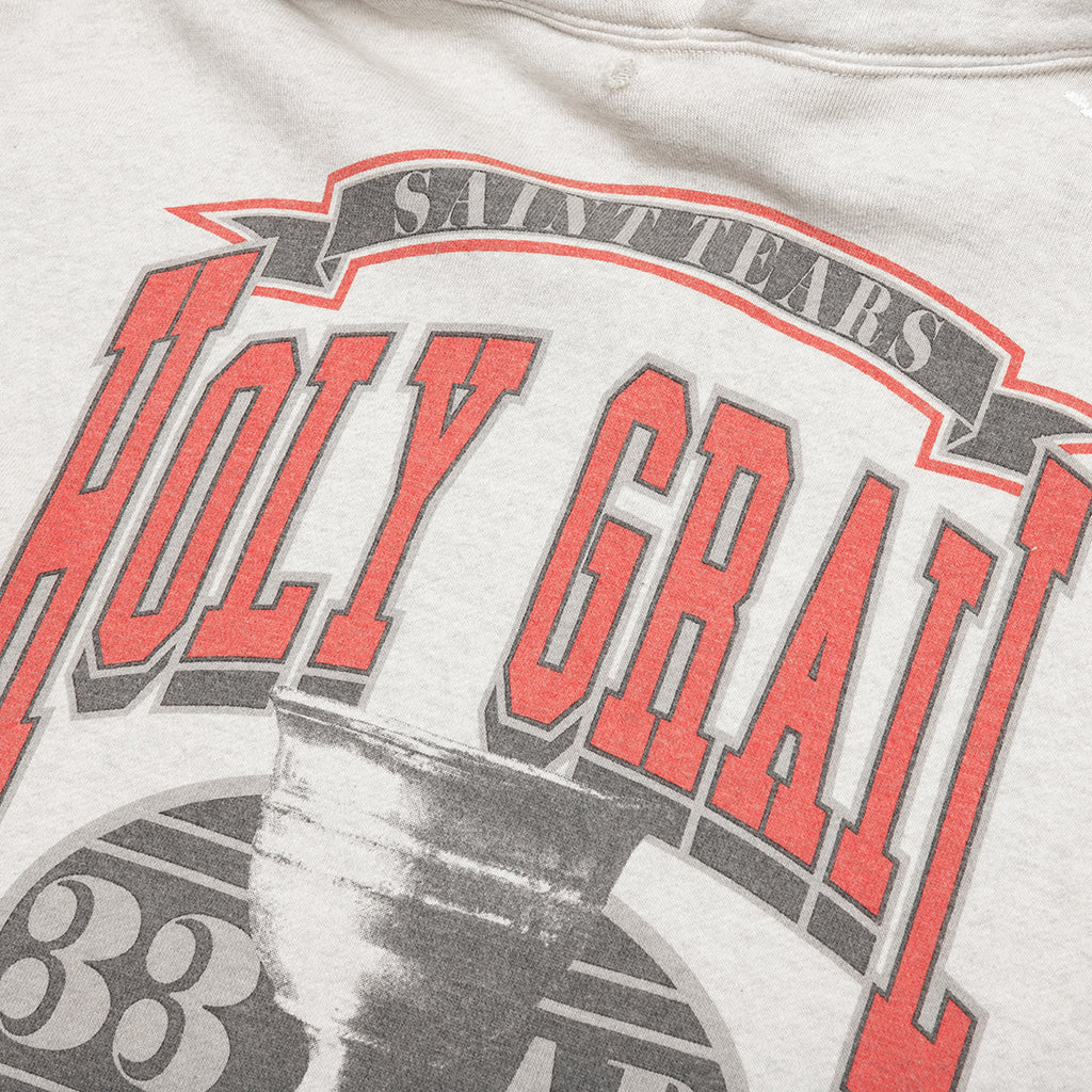 Saint Michael x Denim Tears Holy Grail Hoodie - Grey - Image 3