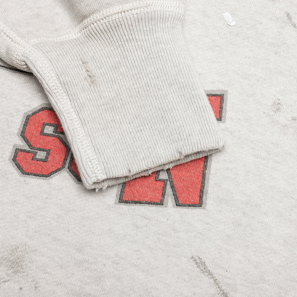 Saint Michael x Denim Tears Holy Grail Hoodie - Grey - Image 5