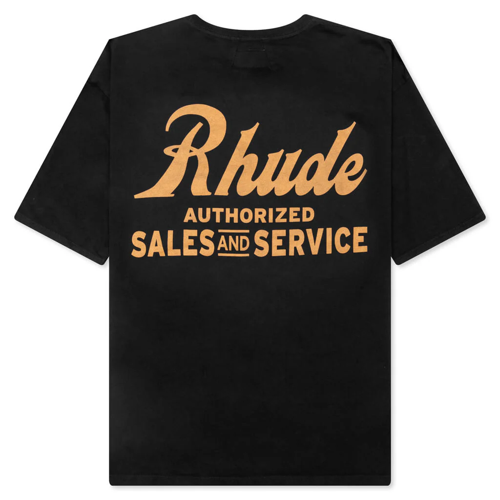Sales and Service Tee - Vintage Black - Image 2