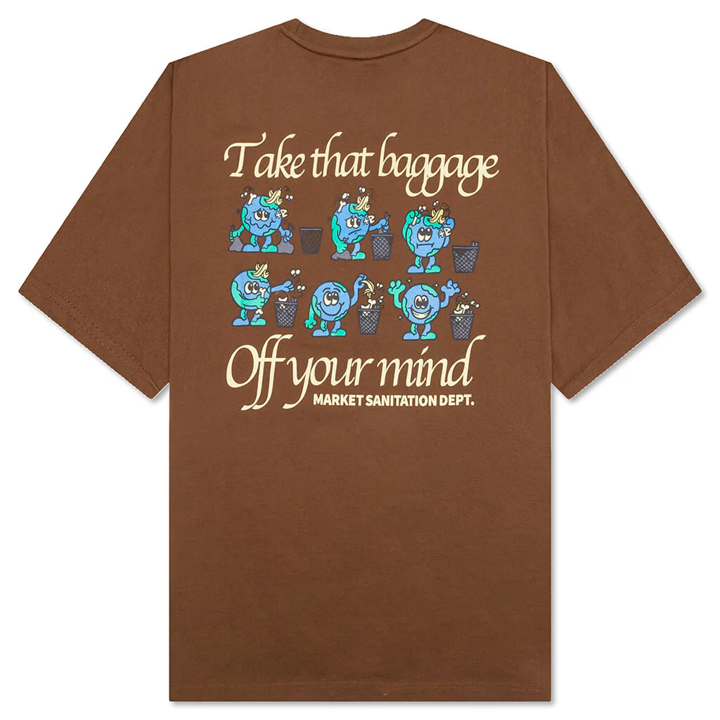 Sanitation Dept T-Shirt - Mocha - Image 2