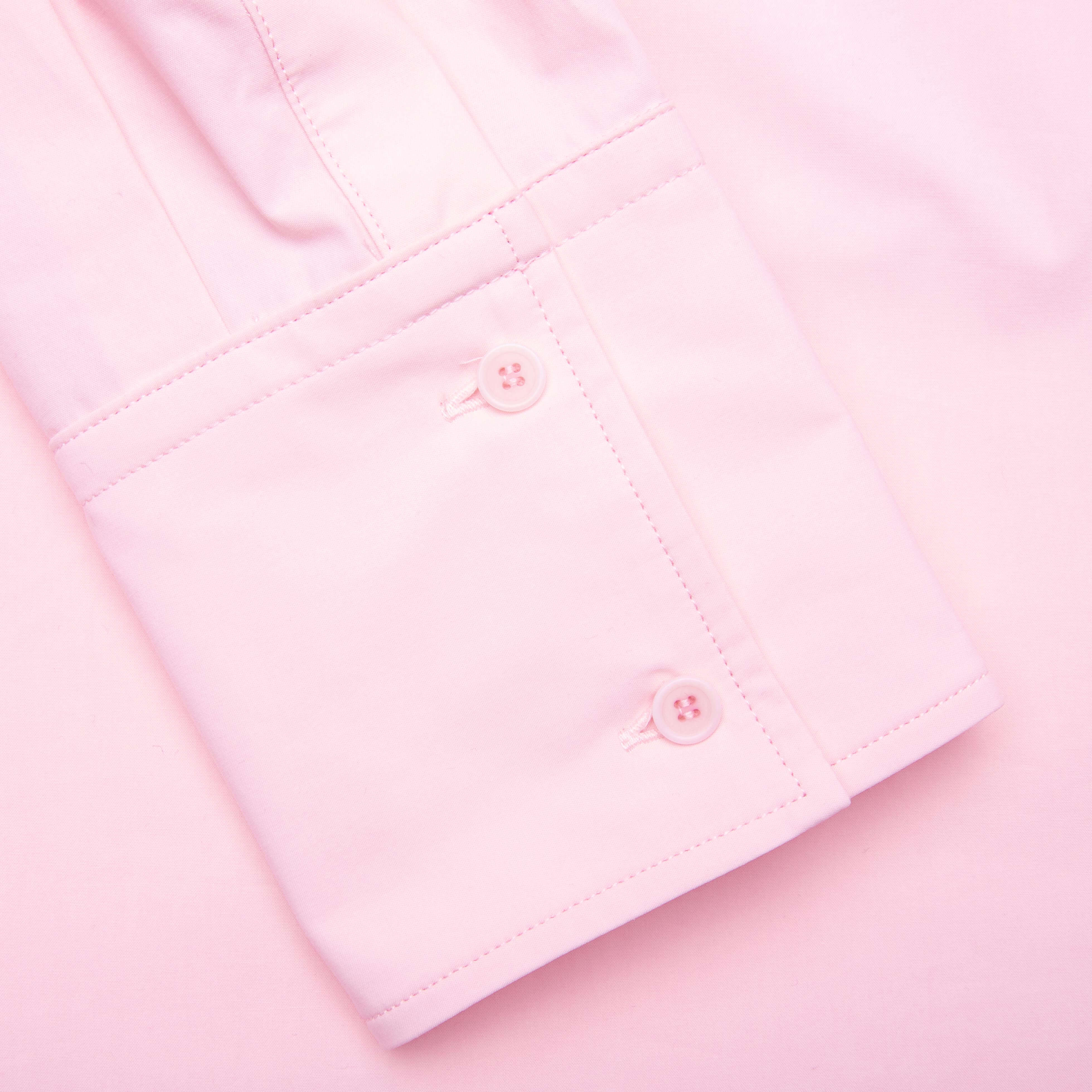 Satin Insert Shirt - Rose Pink - Image 4