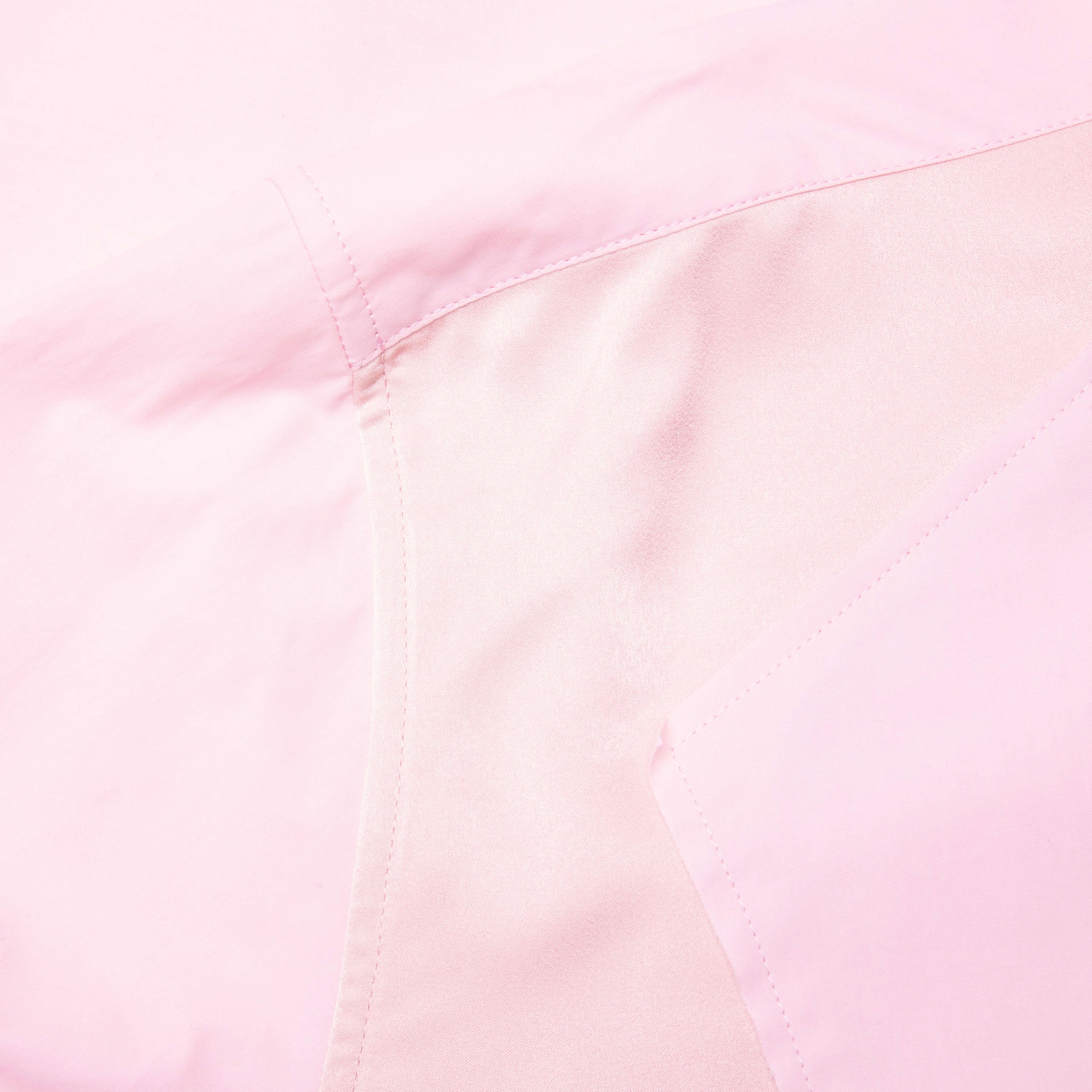 Satin Insert Shirt - Rose Pink - Image 5