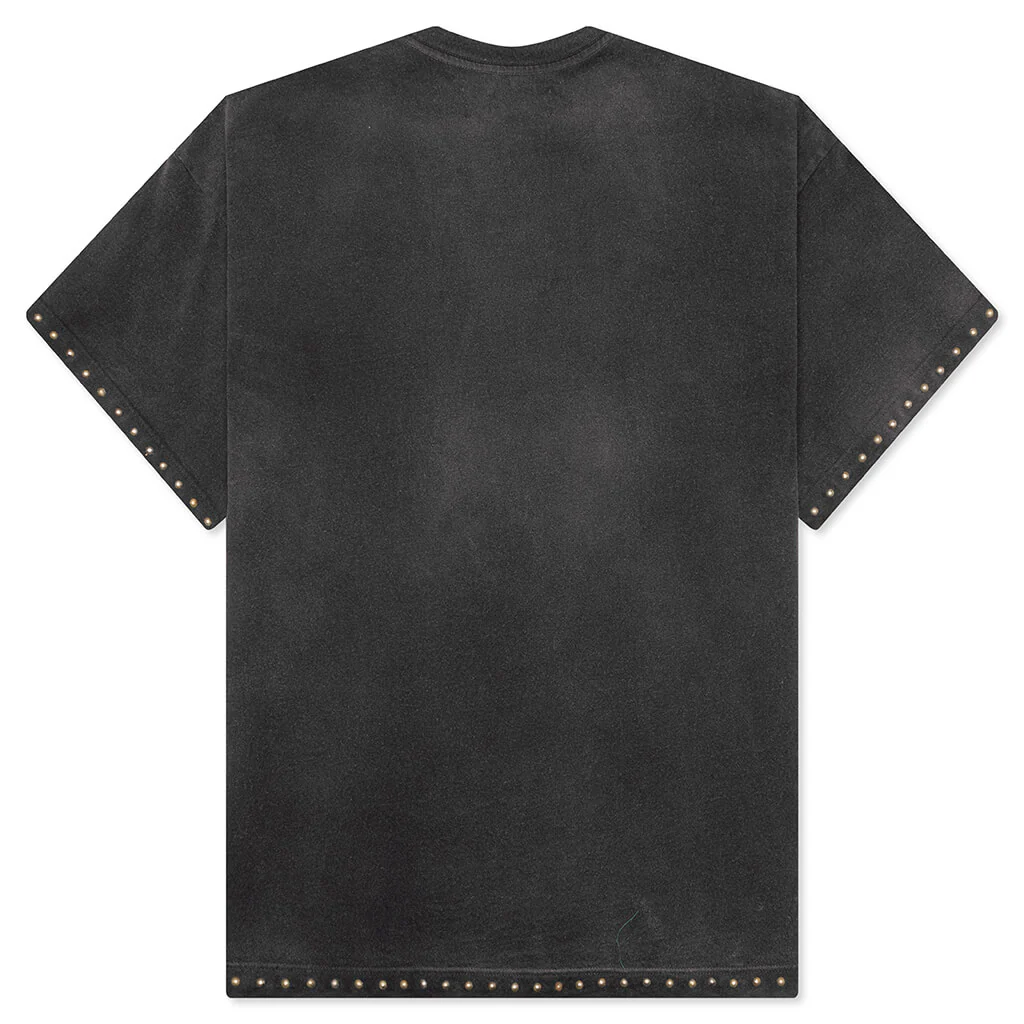 Gameshow Studded Tee - Vintage Black - Image 2