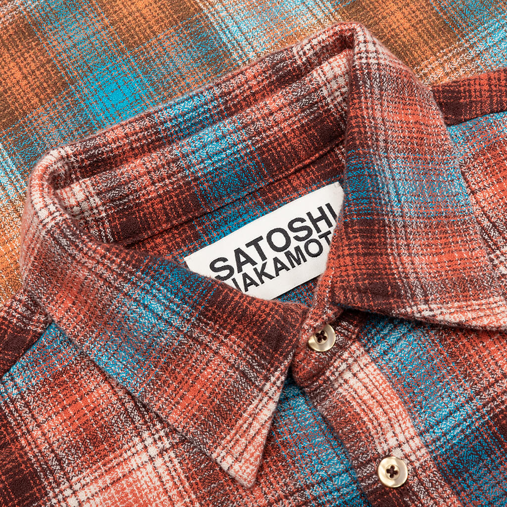 Logo Flannel - Red/Blue - Image 3