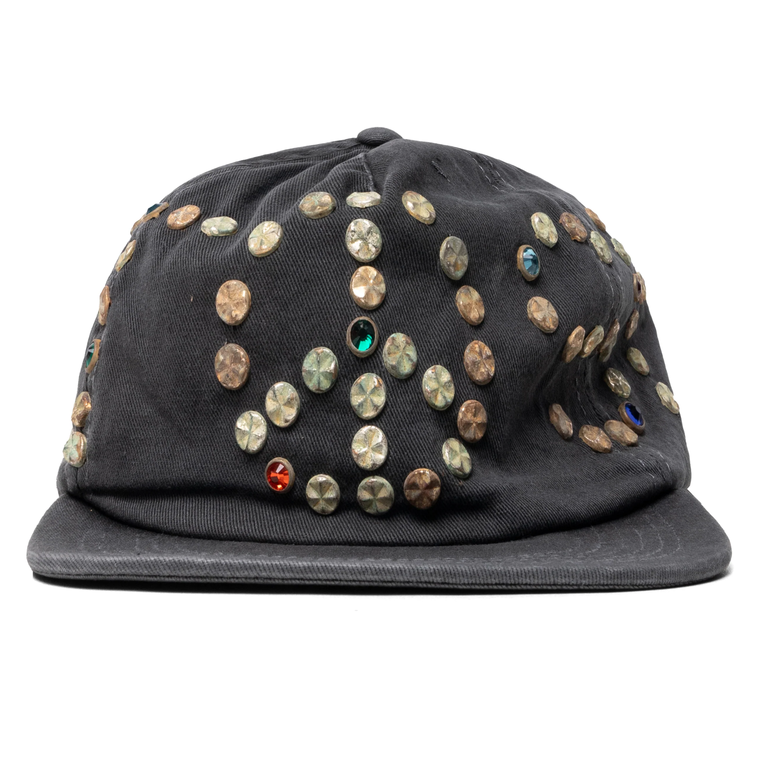 Studded Wrap Around Hat - Black