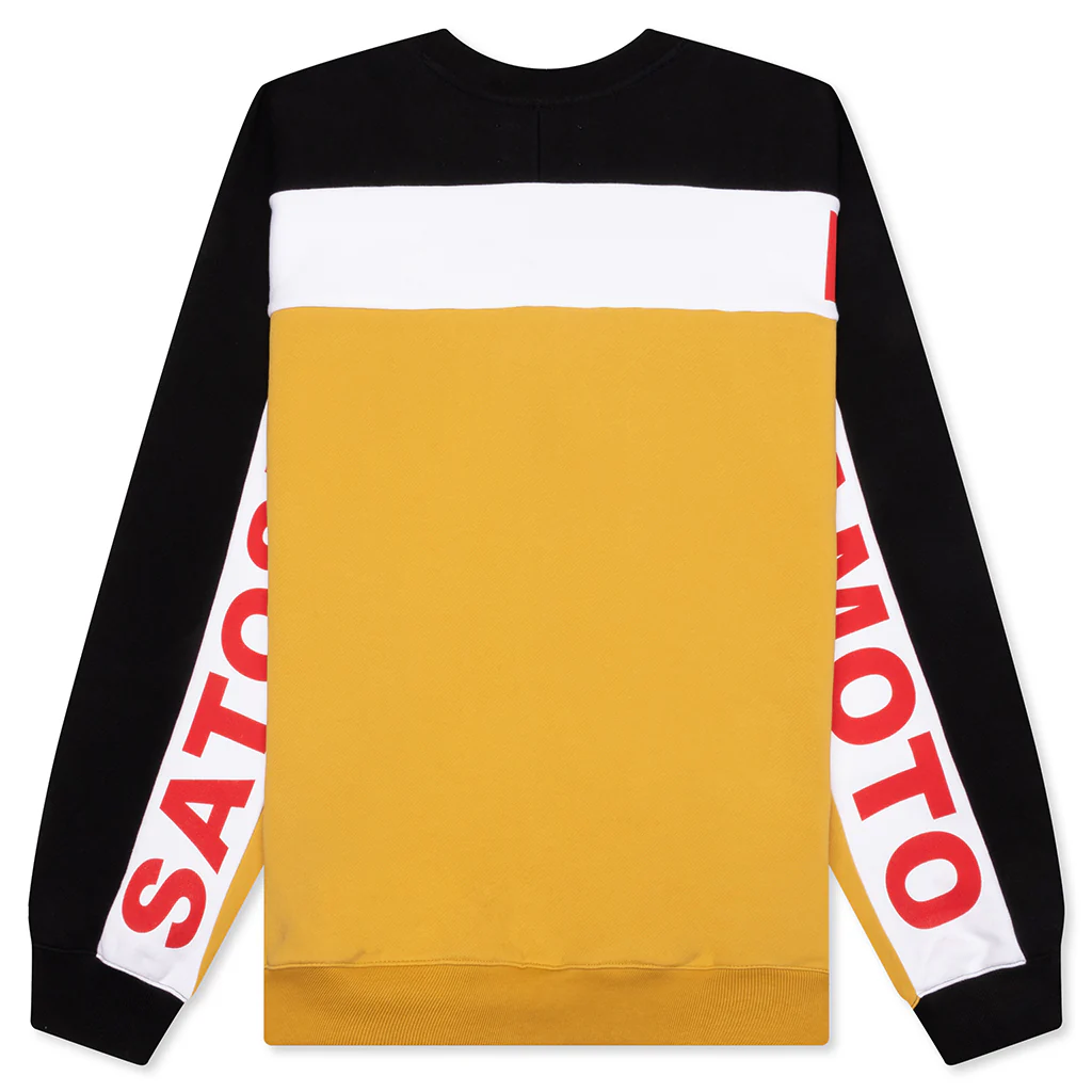 Team Satoshi Crewneck - Yellow/Black - Image 2