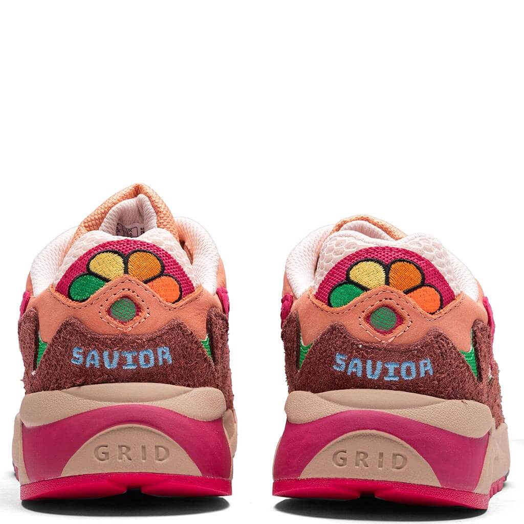 Saucony x Jae Tips Grid Shadow 2 - Brown - Image 4