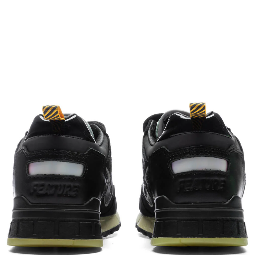 Saucony x Feature Shadow 5000 'Dreamland' - Black/Glow In The Dark - Image 4