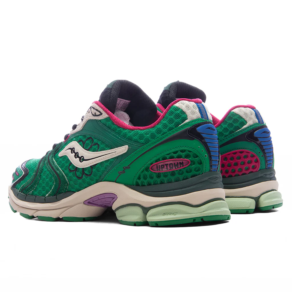 Saucony x Jae Tips Progrid Triumph 4 'Sugar Maple' - Fern/Fern - Image 3
