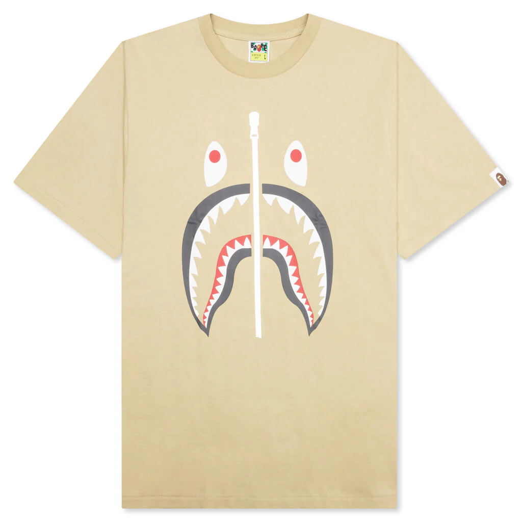 Shark Tee - Beige