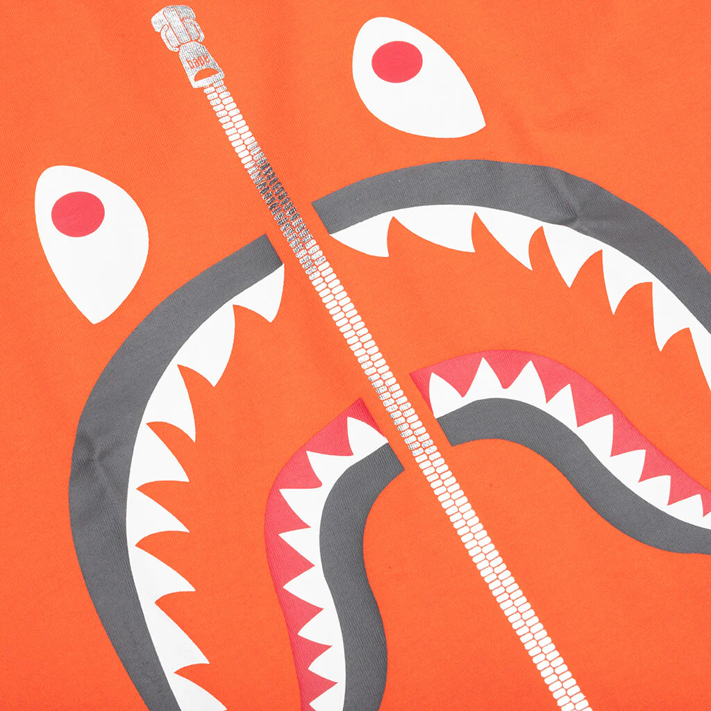 Shark Tee - Orange - Image 3
