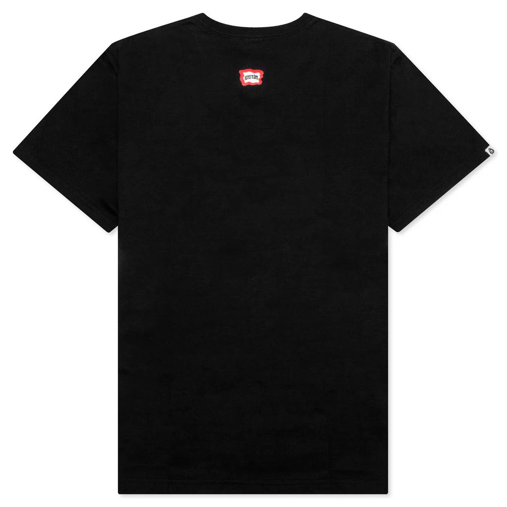 Shine S/S Tee - Black - Image 2