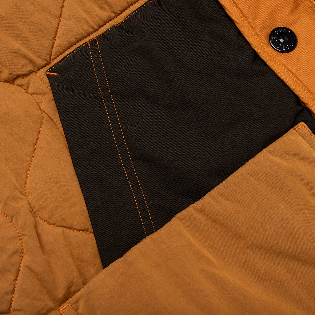 Quilted Vest - Rust - Image 5