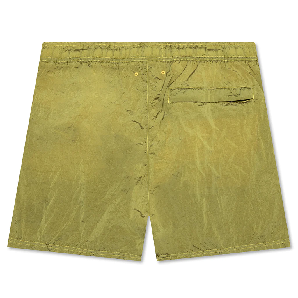 Nylon Metal Short - Yellow - Image 2