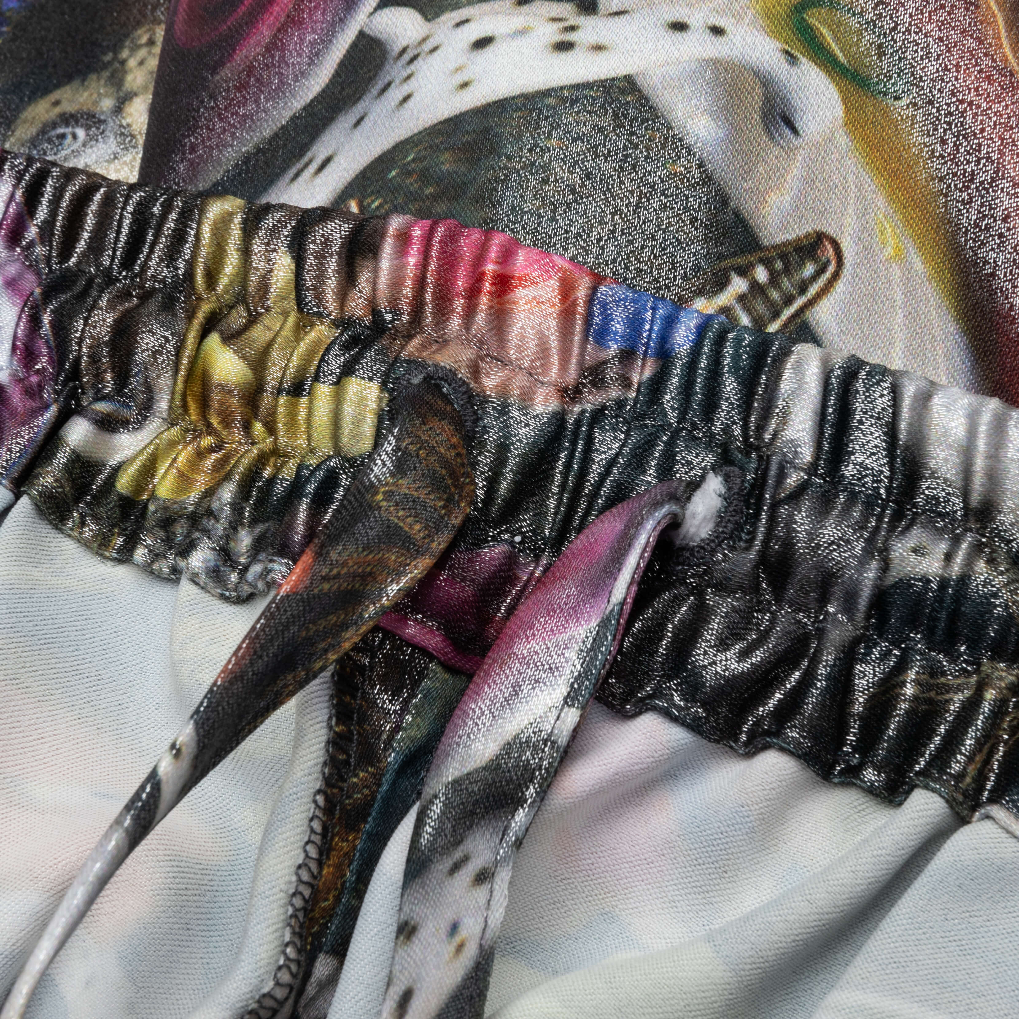 Printed Shorts - Black/Multi - Image 3