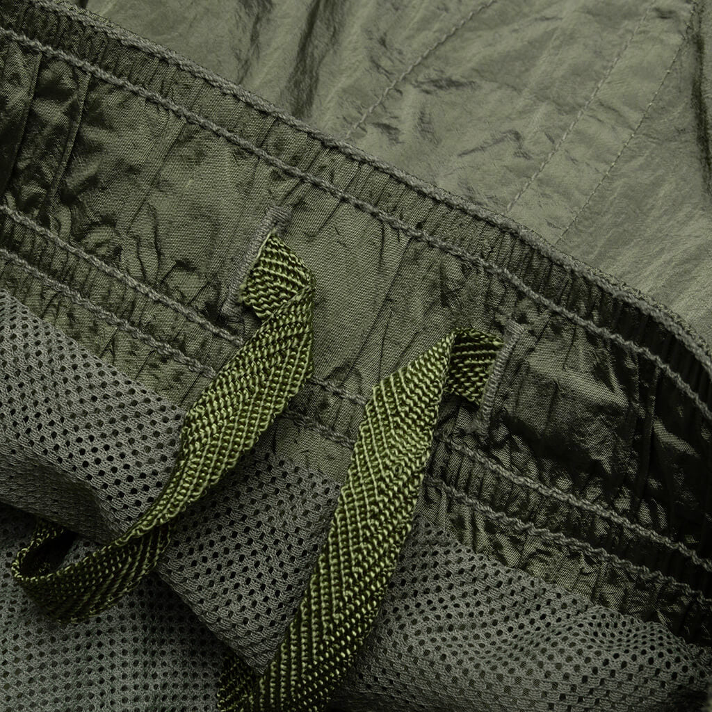 Nylon Metal Shorts - Sage - Image 5