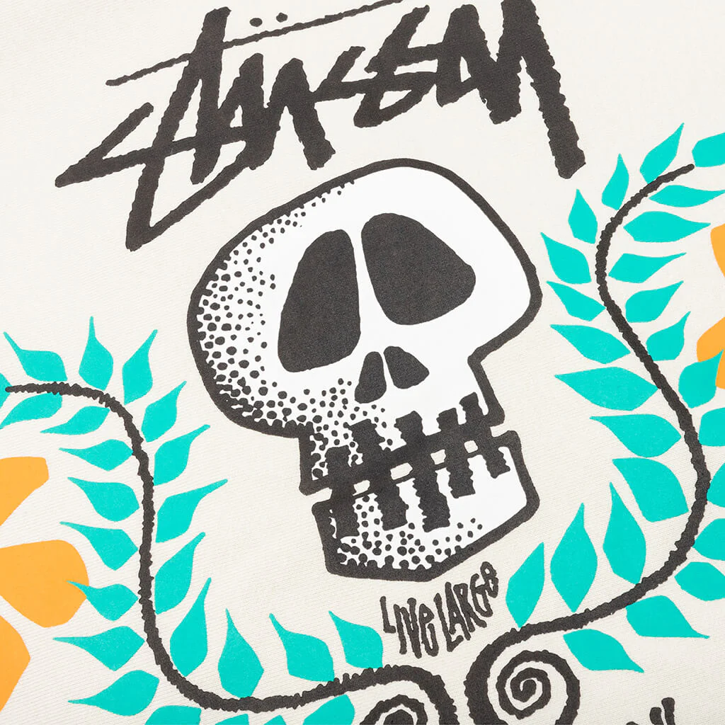 Skull Crest Hoodie - Stone - Image 3