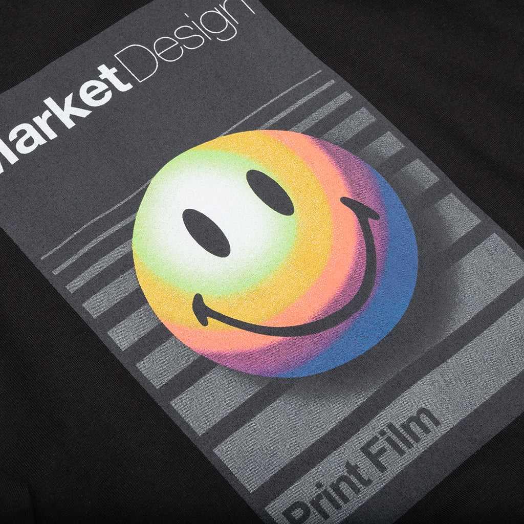Smiley Analogue T-Shirt - Black - Image 3