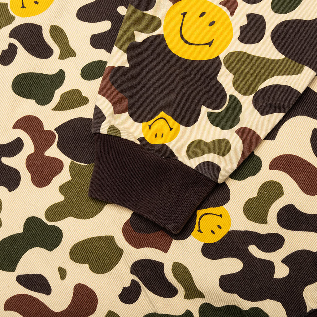 Smiley Camo Zip Jacket - Woodland - Image 3