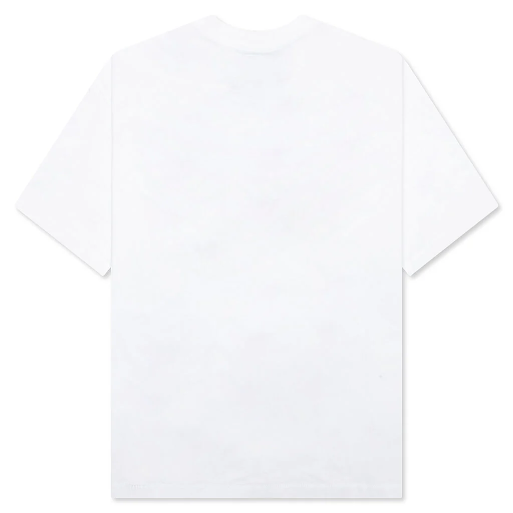 Smiley Masked T-Shirt - White - Image 2
