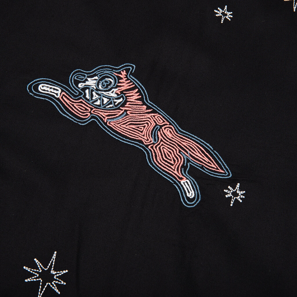 Snacks S/S Woven - Black - Image 4