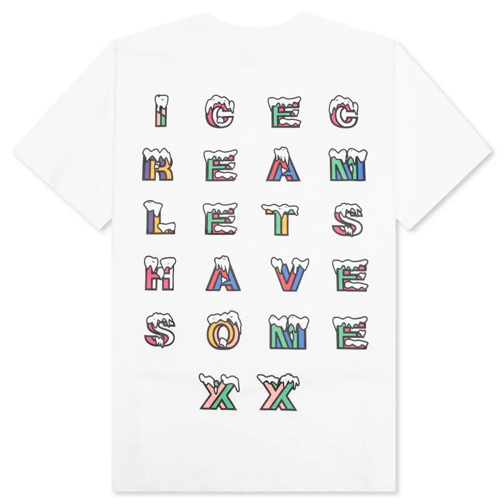 Snowfall S/S Tee - White - Image 2