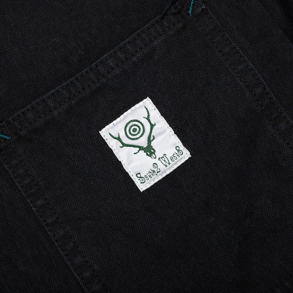 Coverall 10oz Cotton Canvas - Black - Image 4