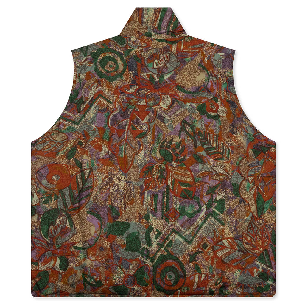Multi-Pocket Zipped Padding Vest - EZO Forest - Image 2