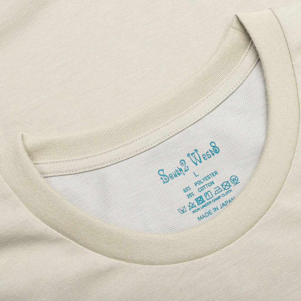Round Pocket S/S Tee - Grey - Image 3