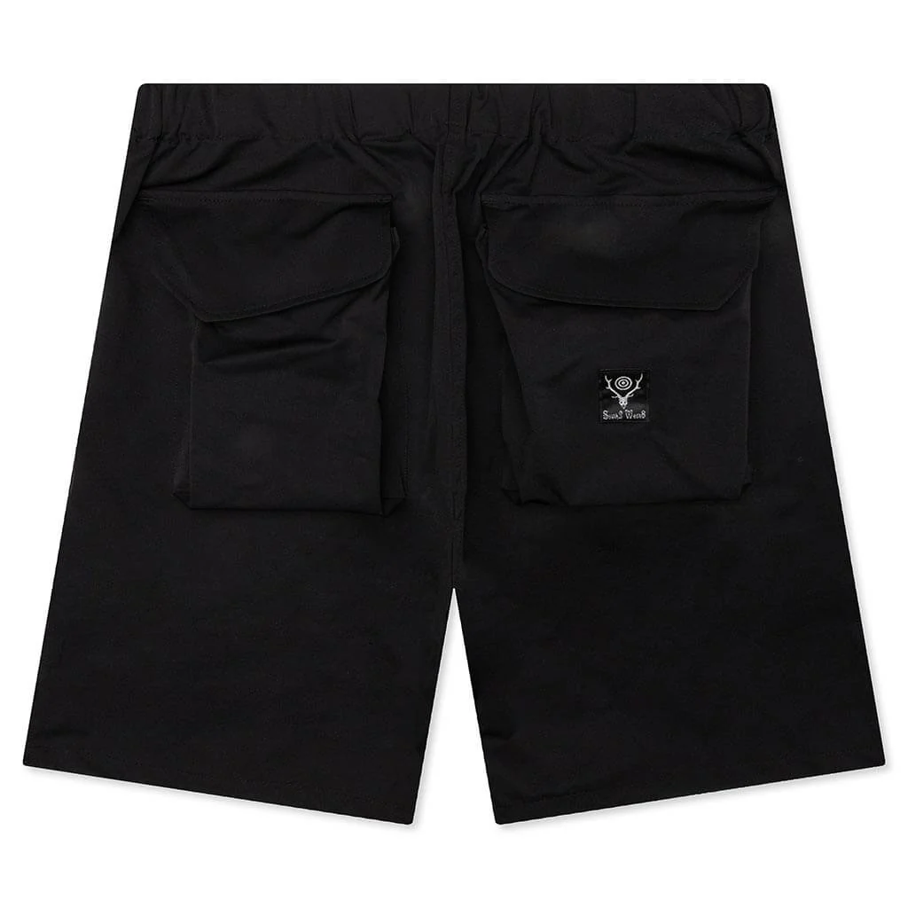 Tenkara Trout Short Poly Stretch Twill - Black - Image 2