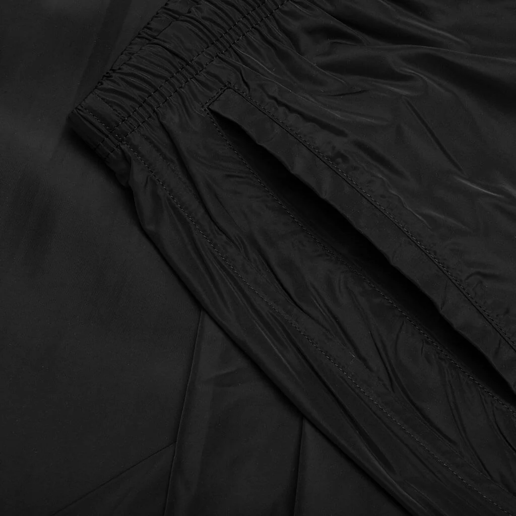Curved Logo Swim Short - Black/White - Image 3